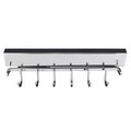 Hardware Resources Polished Chrome 12" Belt Rack 295B-PC